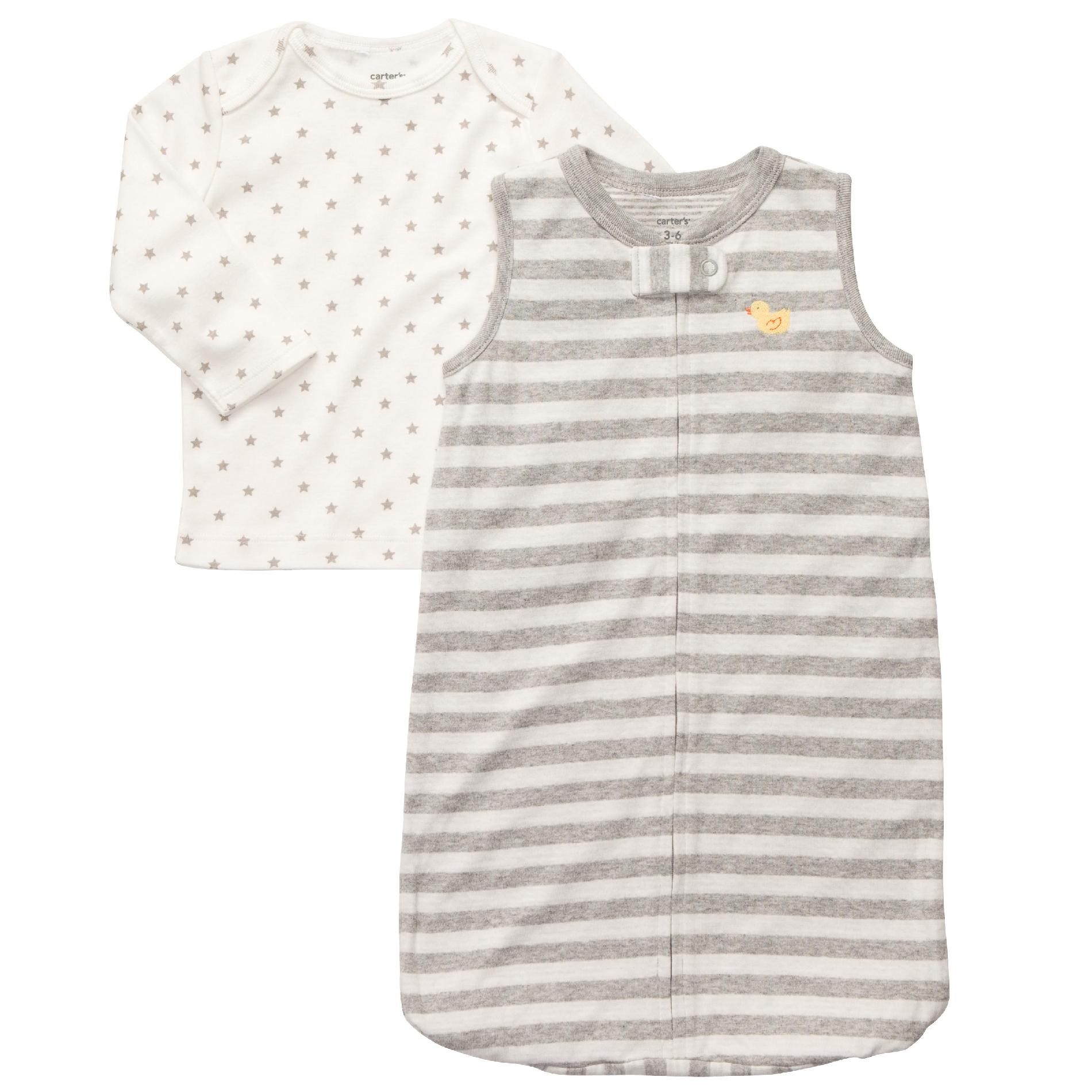 Carter's Newborn Shirt & Sleeper Sack - Duck