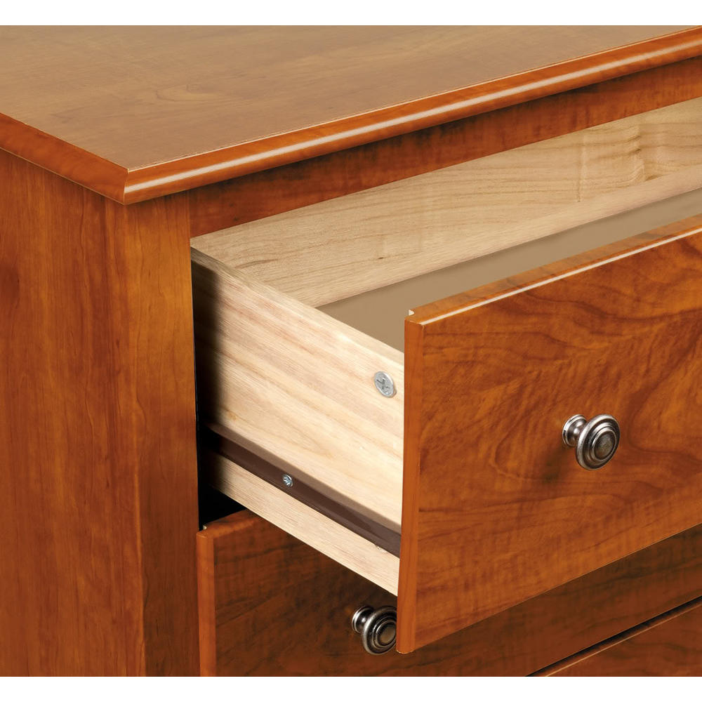 Prepac Cherry Monterey 6 Drawer Dresser