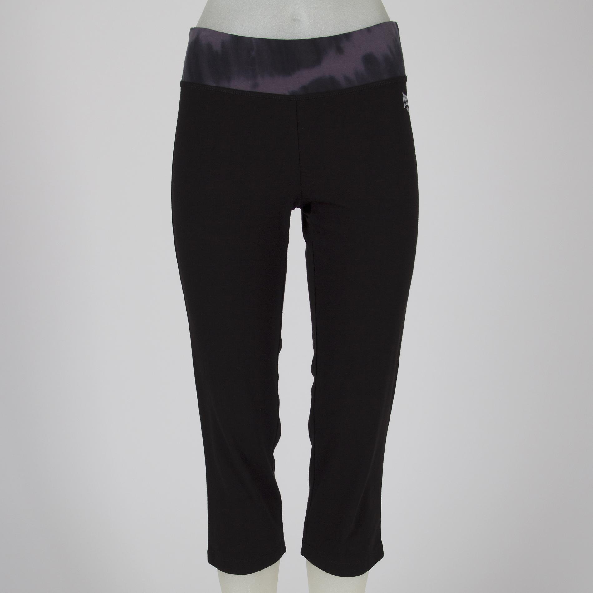 Everlast® Women's Capri Athletic Pants TieDye