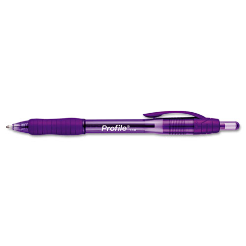 PaperMate PAP35830 Profile Ballpoint Retractable Pen Purple Ink Bold Dozen
