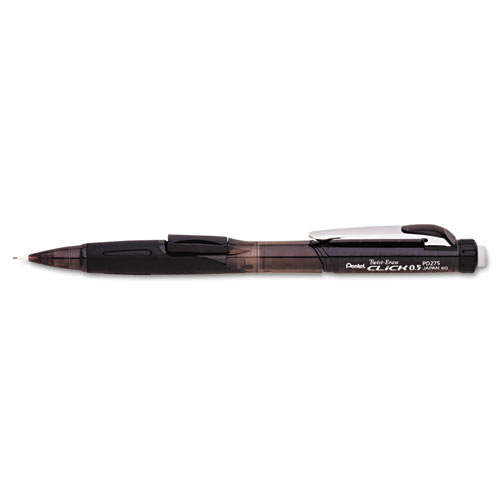 Pentel PENPD275TA &#174; Twist-Erase CLICK Mechanical Pencil  0.5 mm  Black Barrel