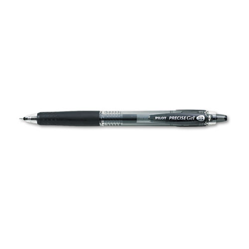 Pilot Automotive PIL15001 Precise Gel BeGreen Retractable Roller Ball Pen  Black Ink  .7mm  Dozen