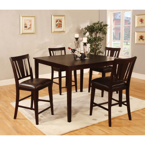 Venetian Worldwide Cm3325pt Bridgette 5pc Counter Height Dining