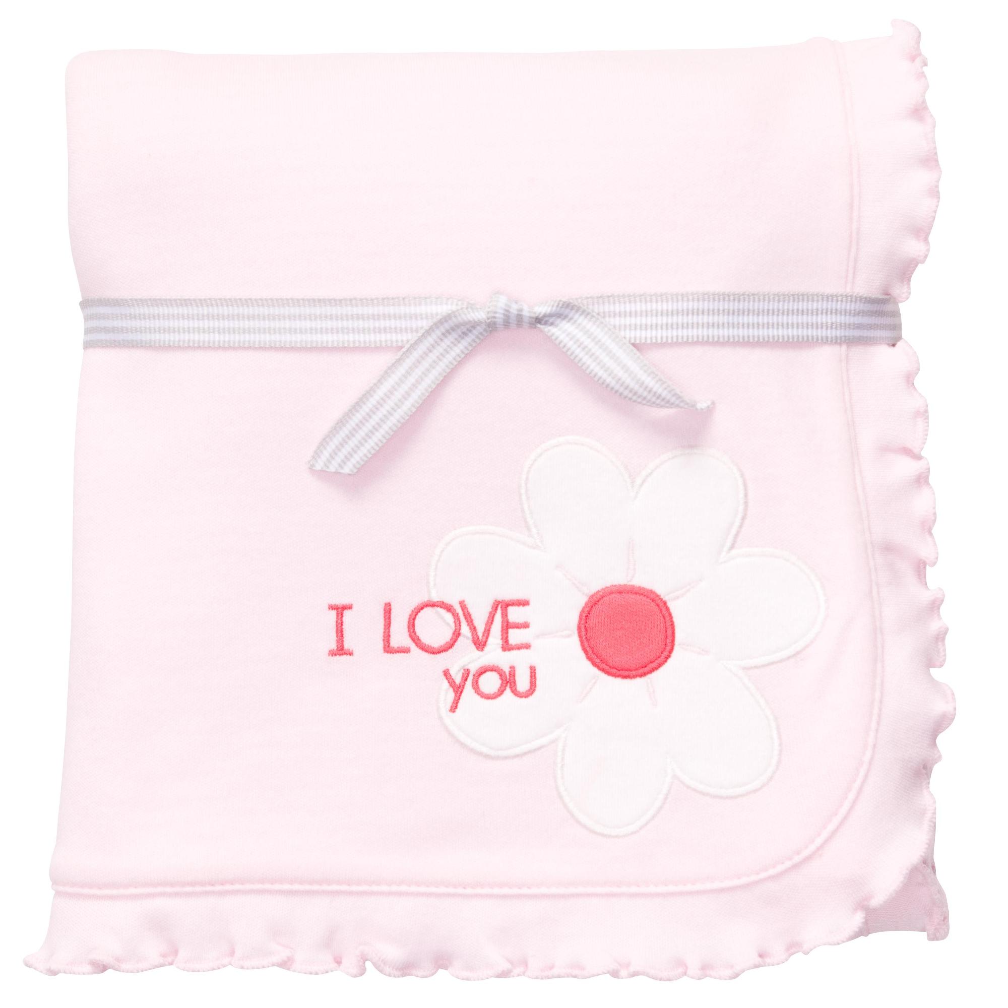 Carter's Infant Girl's Blanket - I Love You