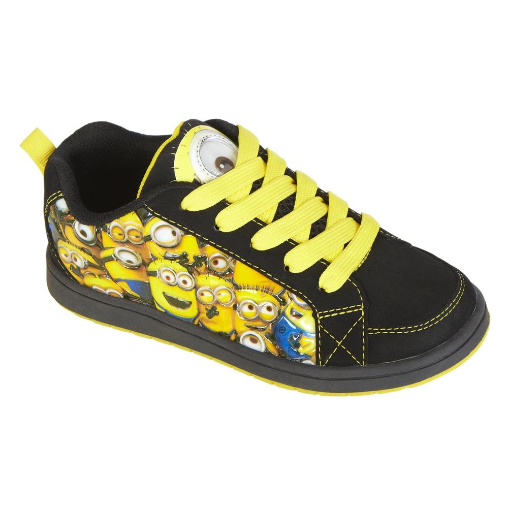 Character Boy's Minions Sneaker Despicable Me - Black/Yellow