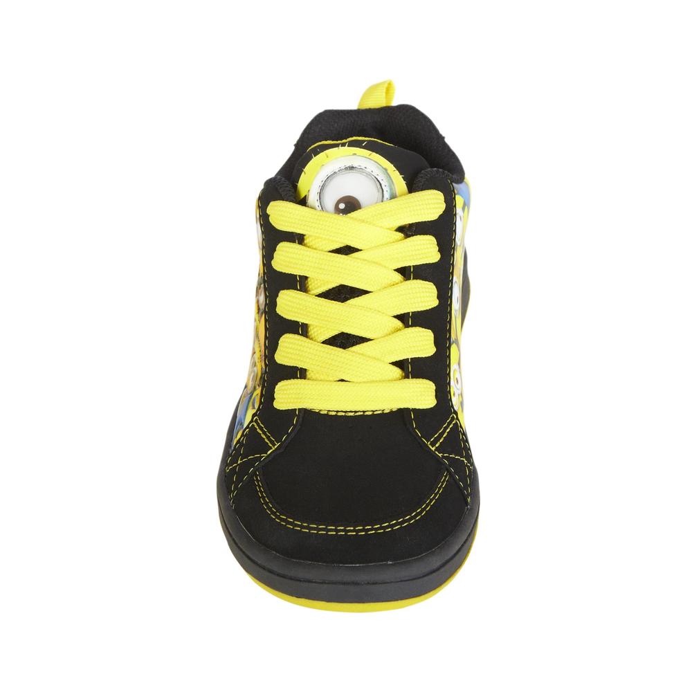 Character Boy's Minions Sneaker Despicable Me - Black/Yellow
