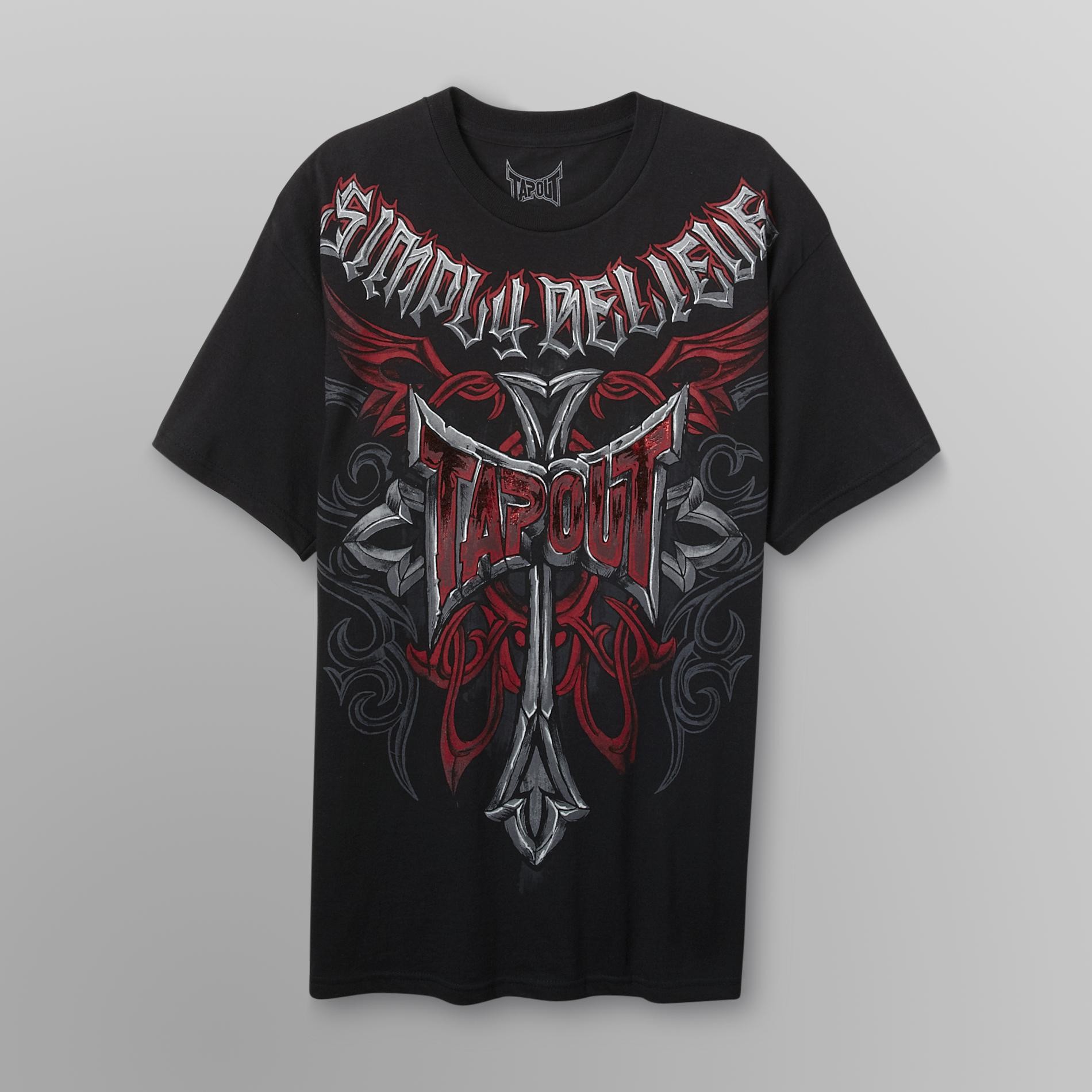 TapouT Young Men's Graphic T-Shirt - Crossed Out
