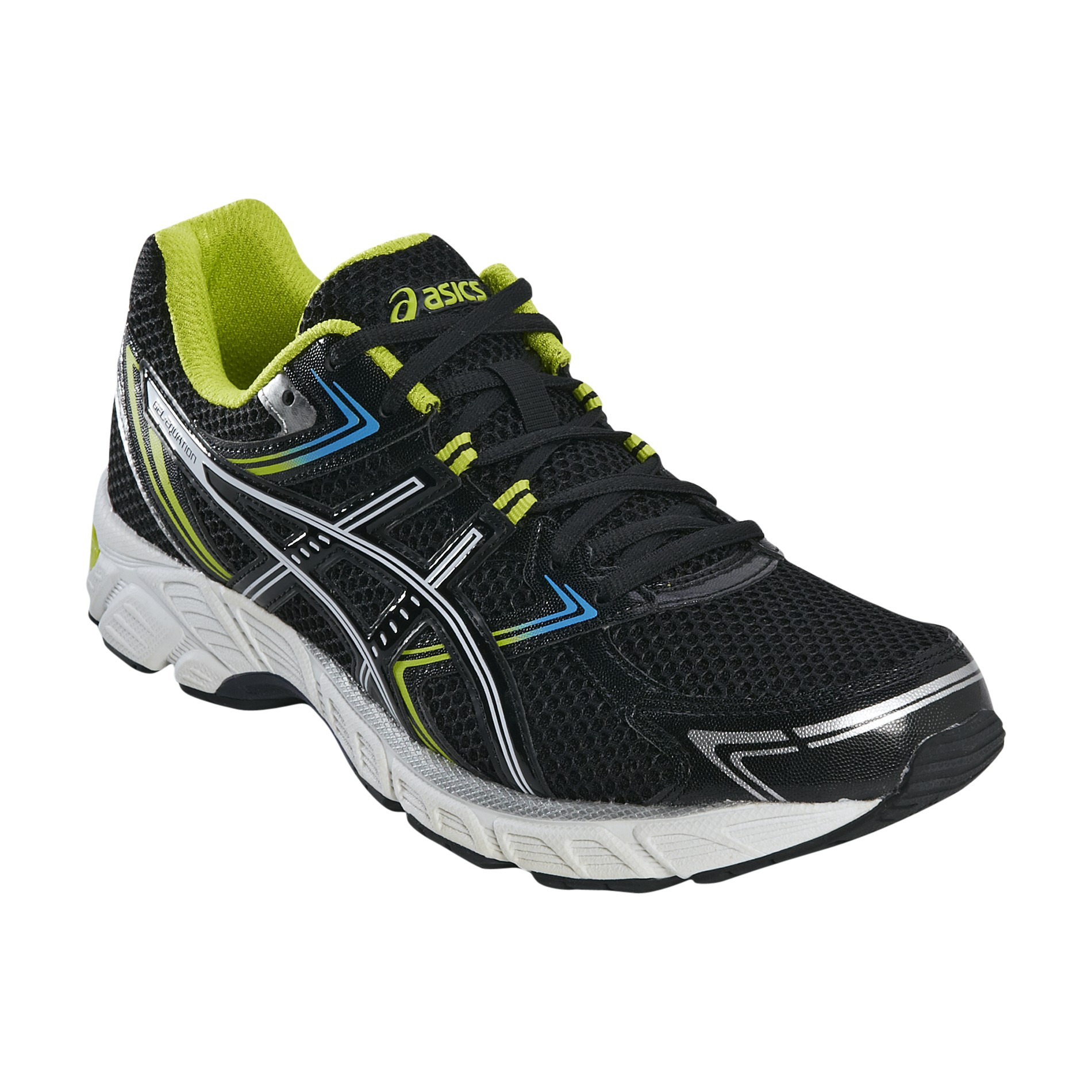ASICS Men's GEL-Equation Running Athletic Shoe - Black/Lime