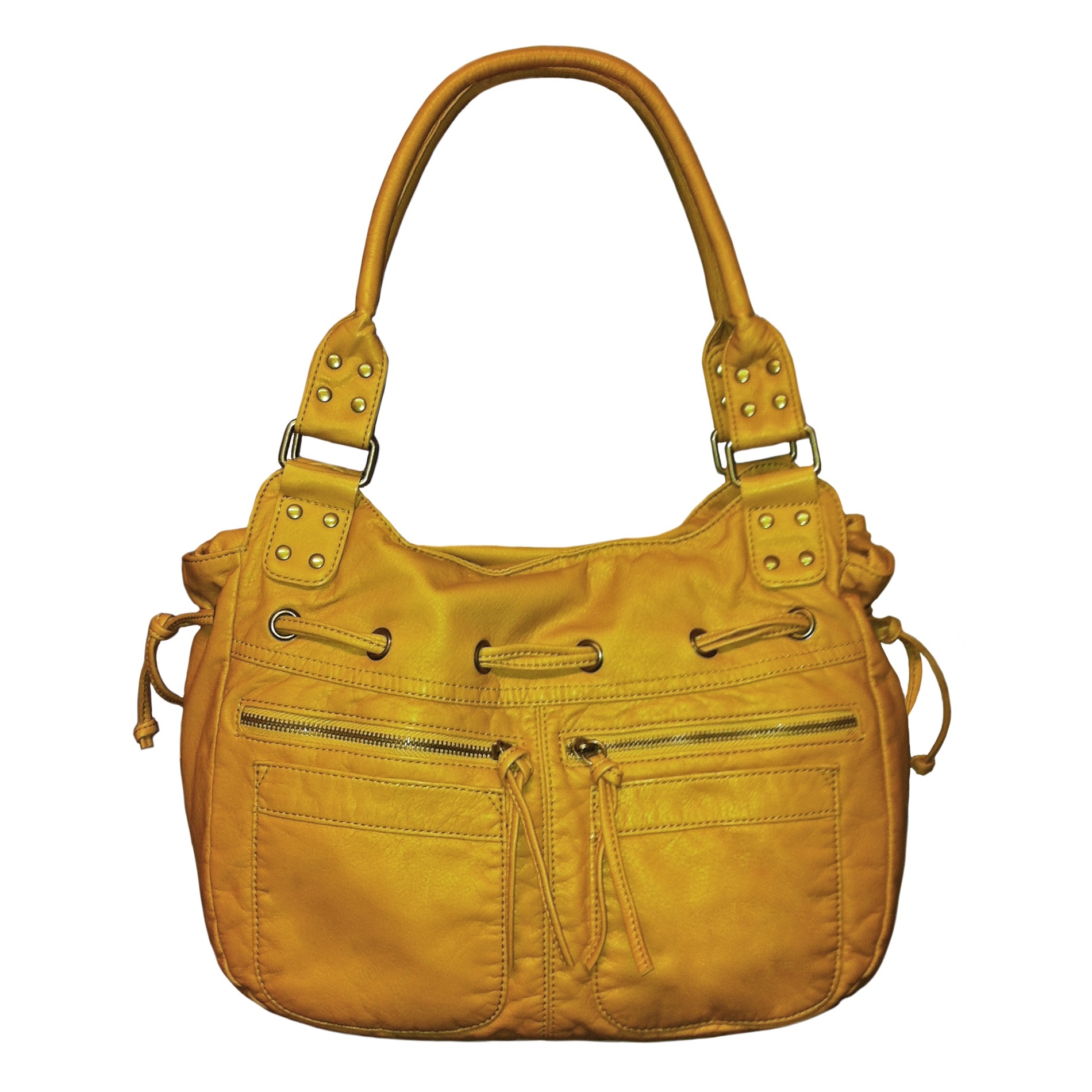 Covington Women&#8217;s Double Strap Washed Tote Handbag