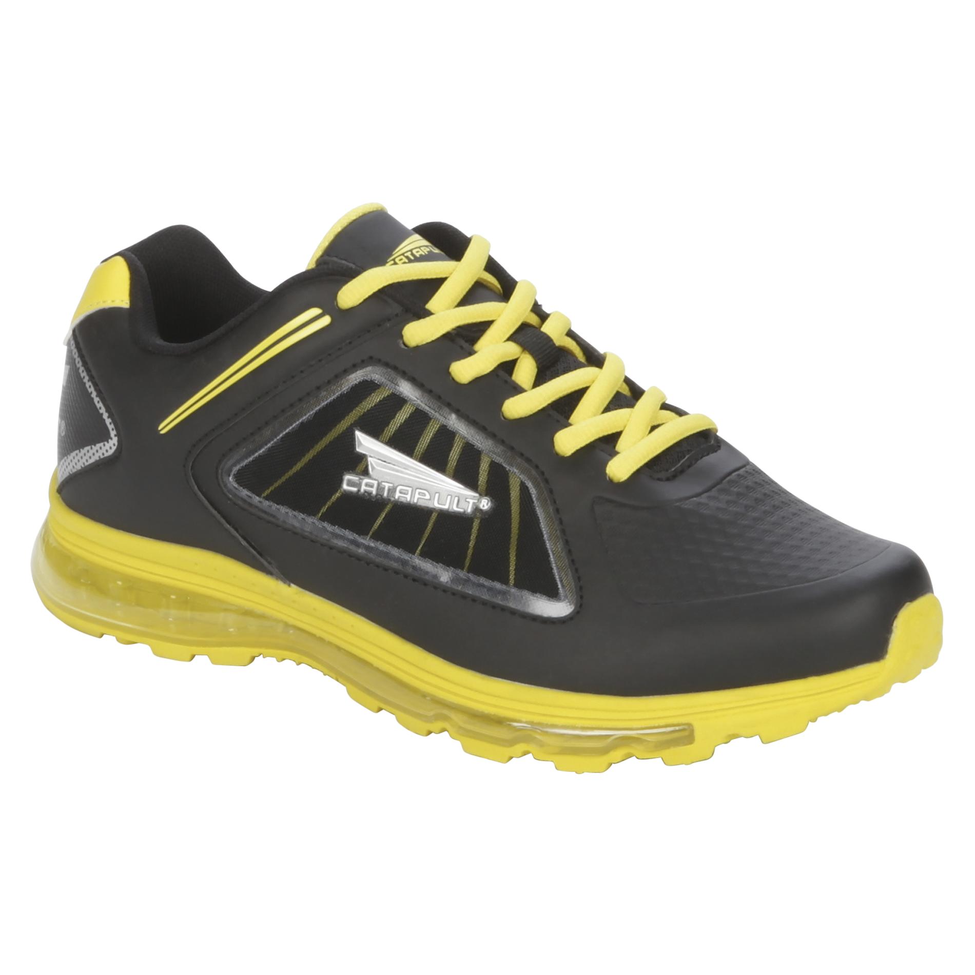CATAPULT Men's Chase Black/Yellow Athletic Shoe