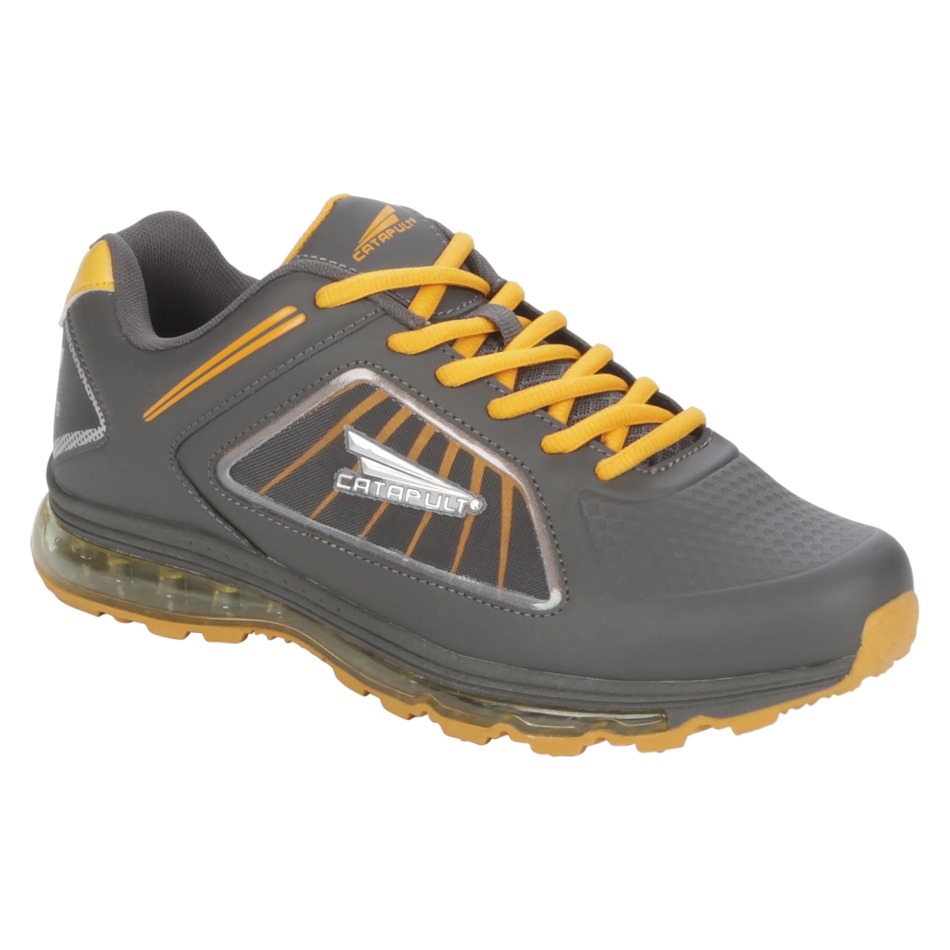 CATAPULT Men's Chase Gray/Orange Athletic Shoe