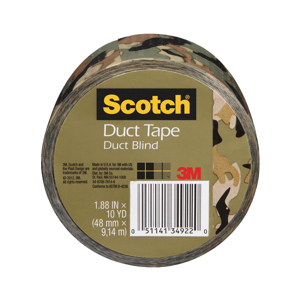 Scotch 10-Yard Duct Tape 910-CMO-C - Camo