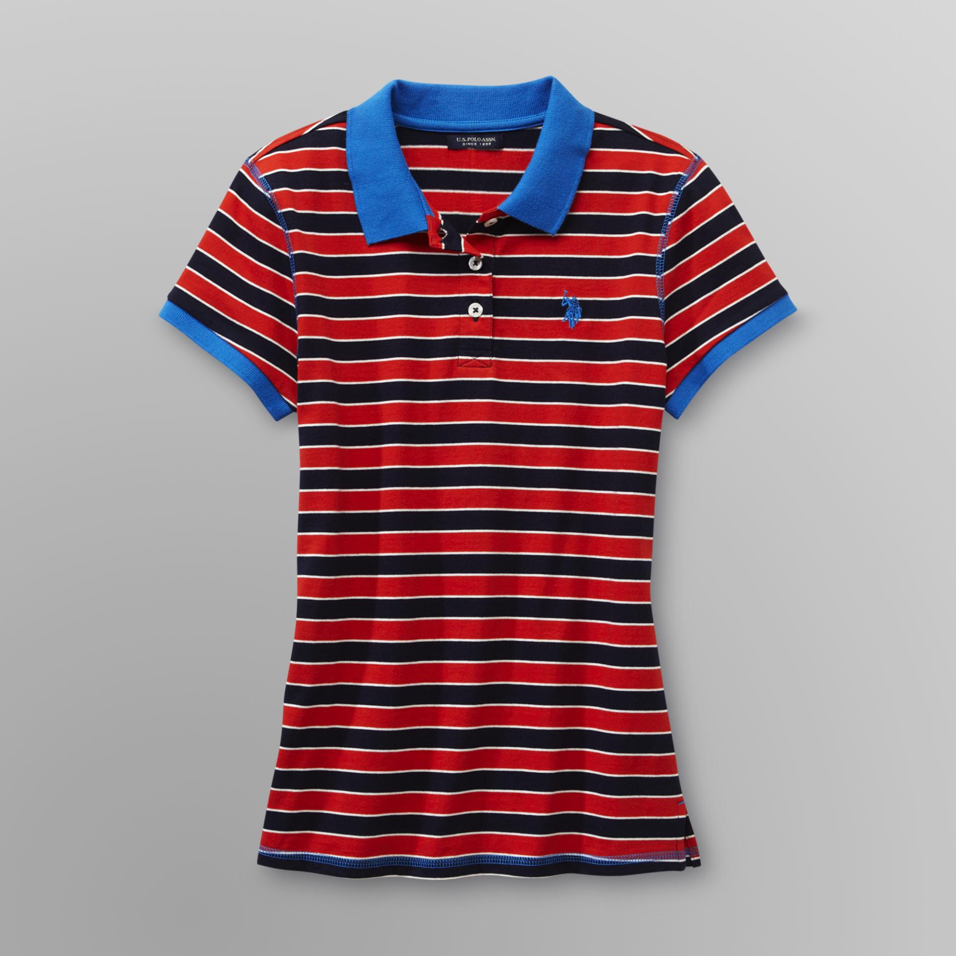 U.S. Polo Assn. Junior's Modern Polo Shirt - Striped