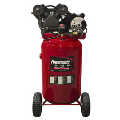 Powermate Pro Force PLA1683066 30-Gallon Portable Twin Cylinder Cast Iron Air Compressor