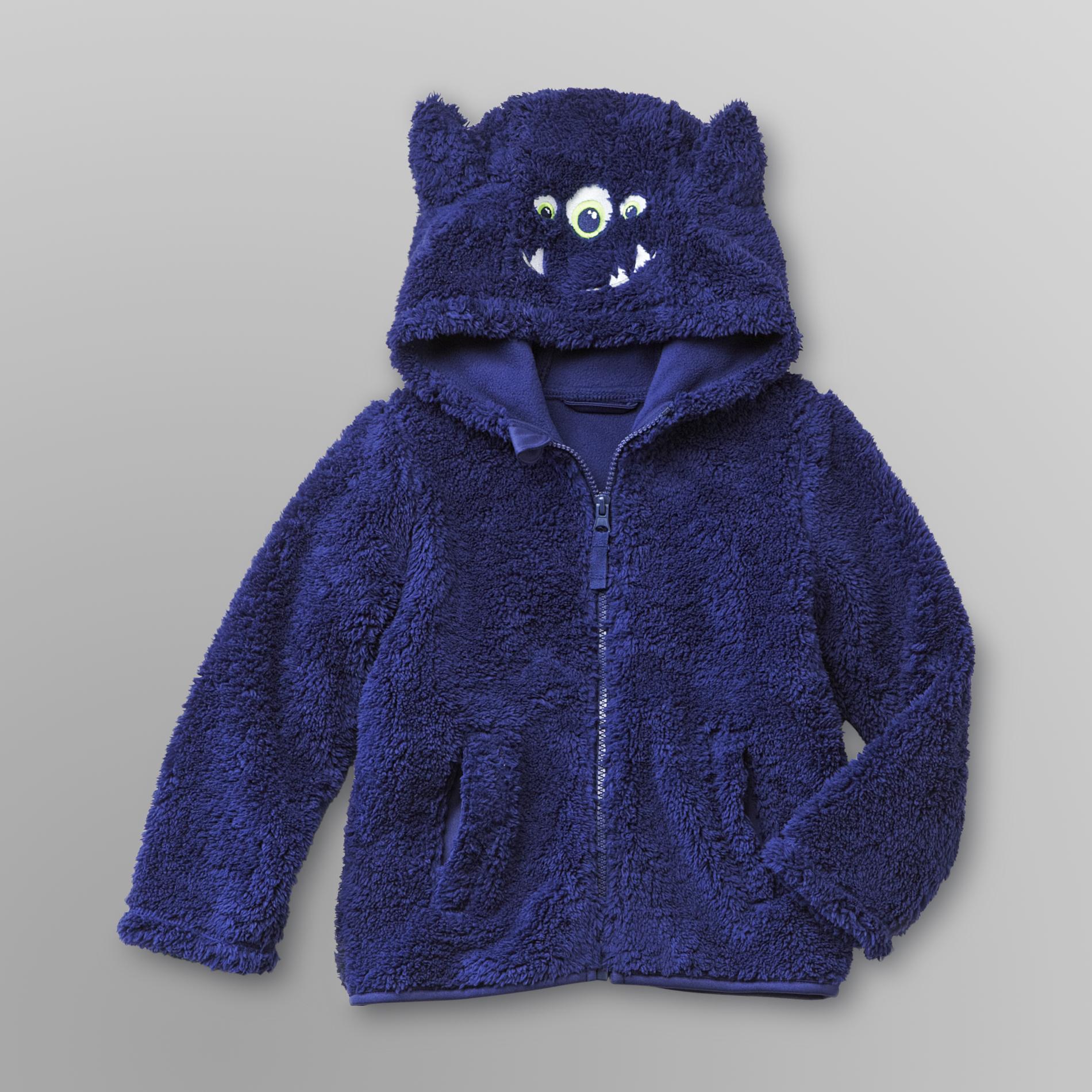 WonderKids Infant & Toddler Boy's Plush Fleece Jacket - Monster