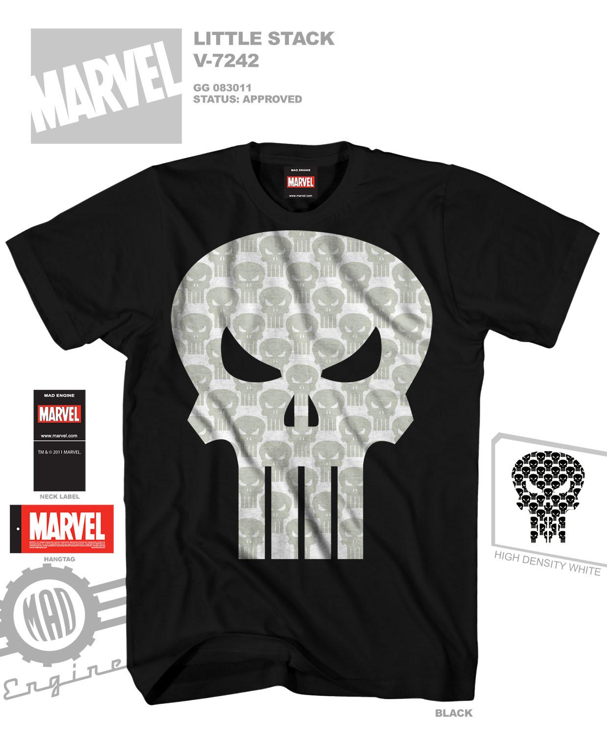 Marvel The Punisher Men's Graphic T-Shirt