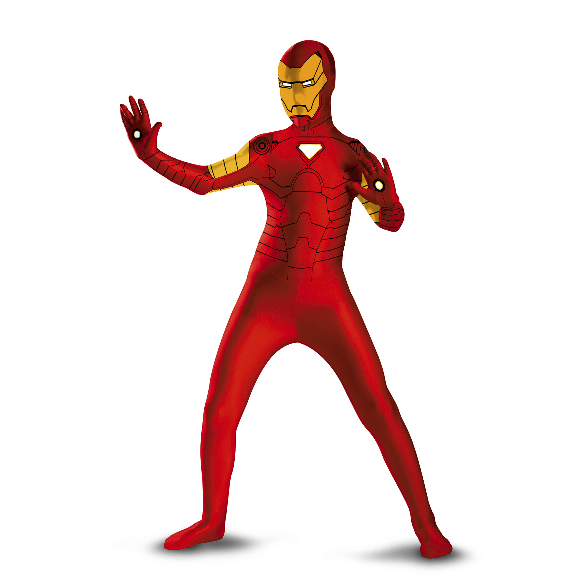 Marvel Iron Man Bodysuit Boys Halloween Costume