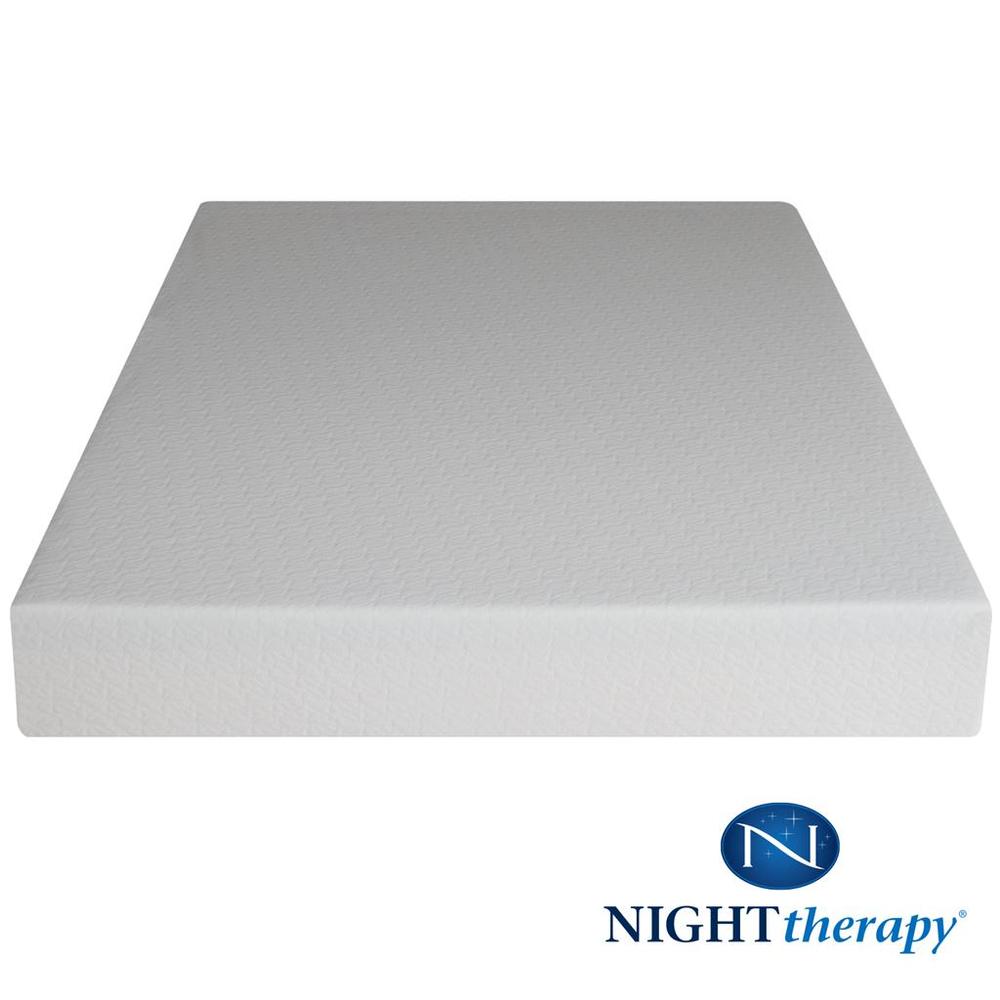 Night Therapy 7 Inch Memory foam Mattress Only-King