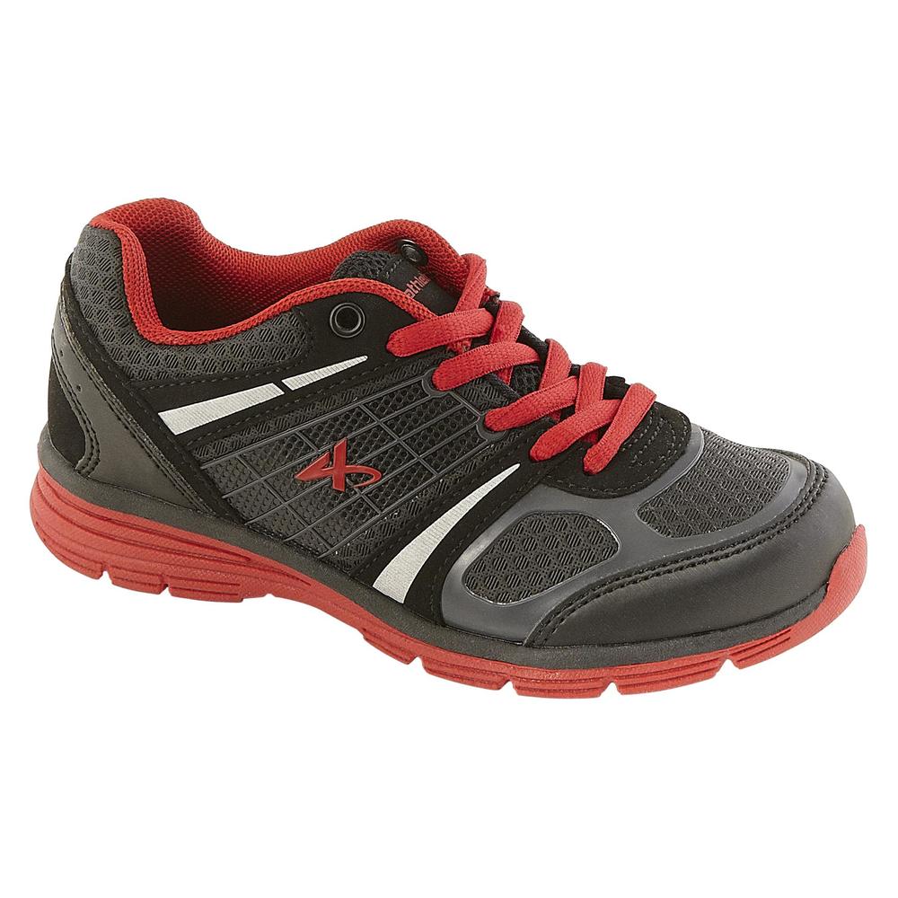 Athletech Boy's Hawk 2 Athletic Shoe - Black/Red