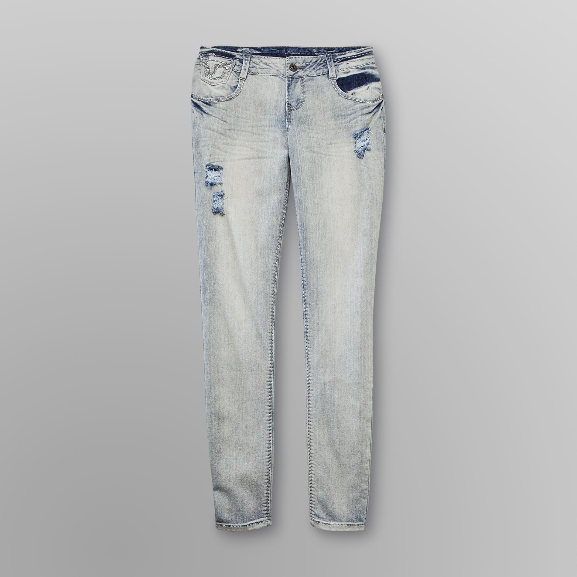 Bongo Junior's Skinny Jeans - Distressed Denim