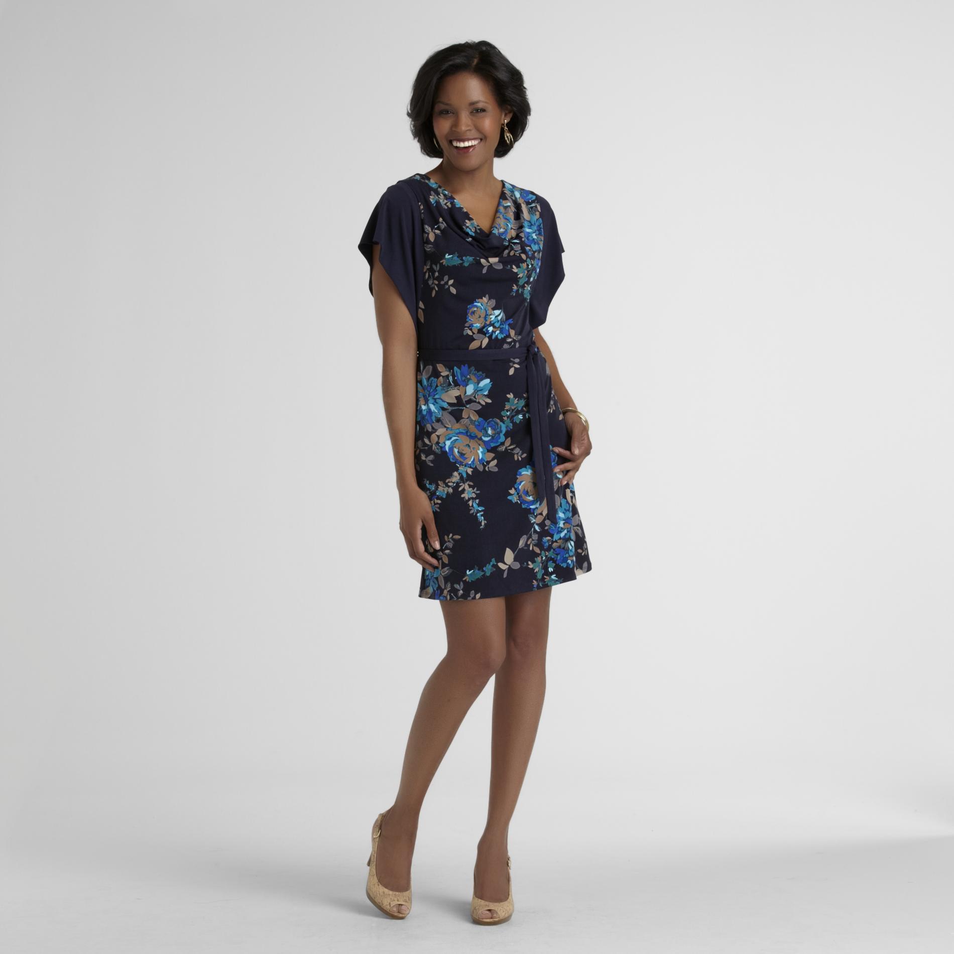 Jaclyn Smith Women's Knit Dress - Floral