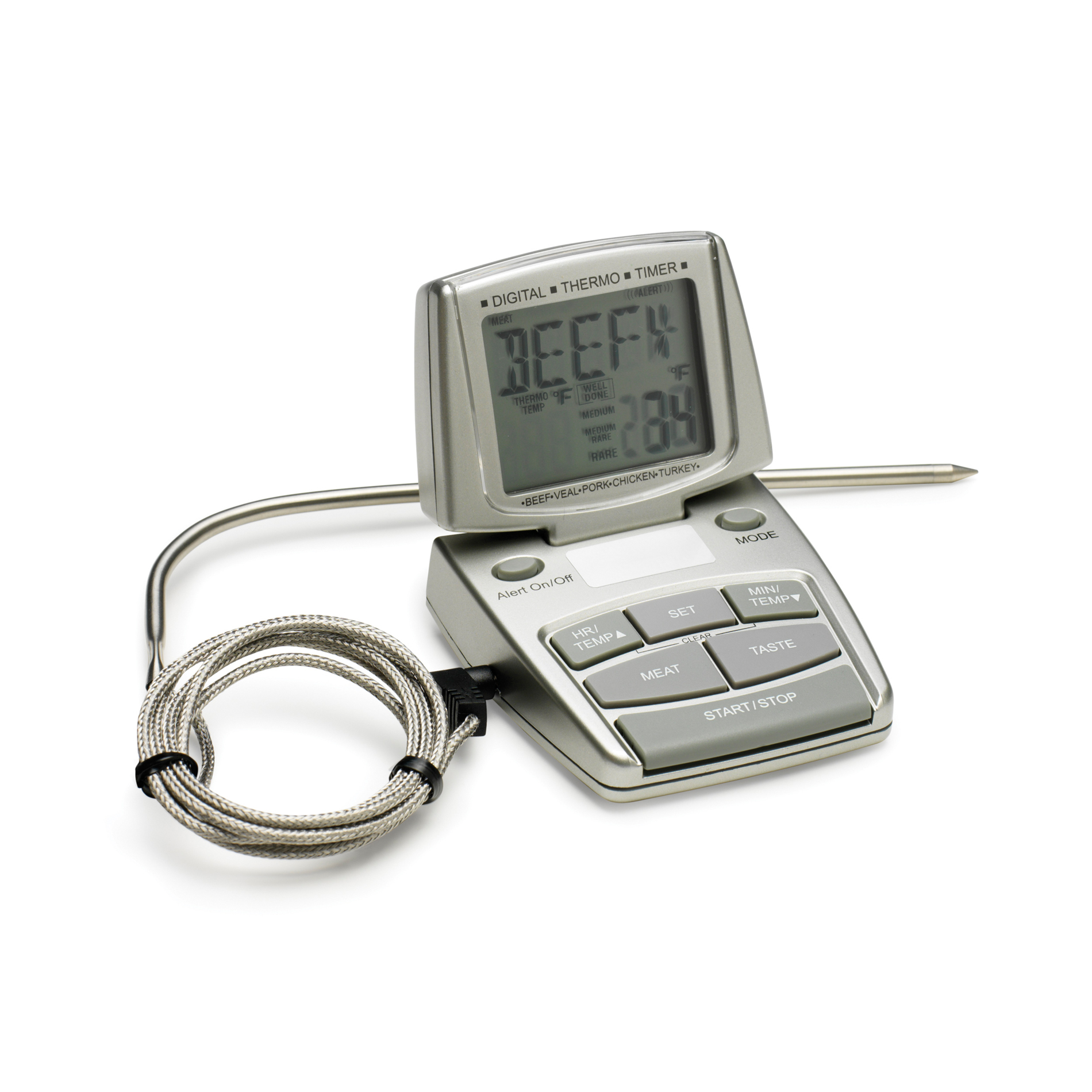 BRADLEY TECHNOLOGIES Digital Thermometer, Size: Medium BRADLEY TECHNOLOGIES Digital Thermometer, Size: Medium