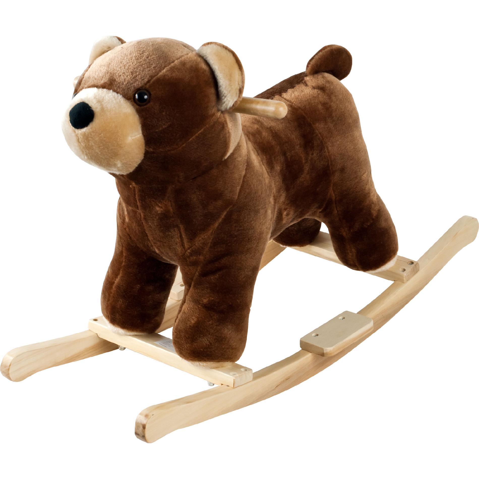 Happy Trails Plush Rocking Barry Bear with Sounds