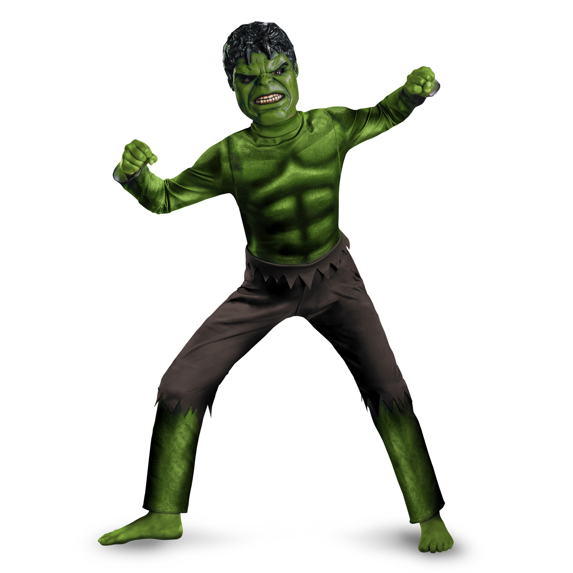 Marvel Hulk Avengers Boys Halloween Costume