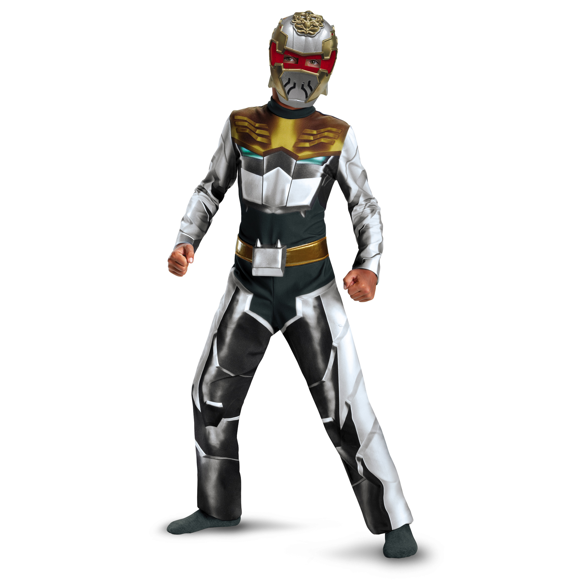 Power Rangers Robo Knight Megaforce Boys Halloween Costume