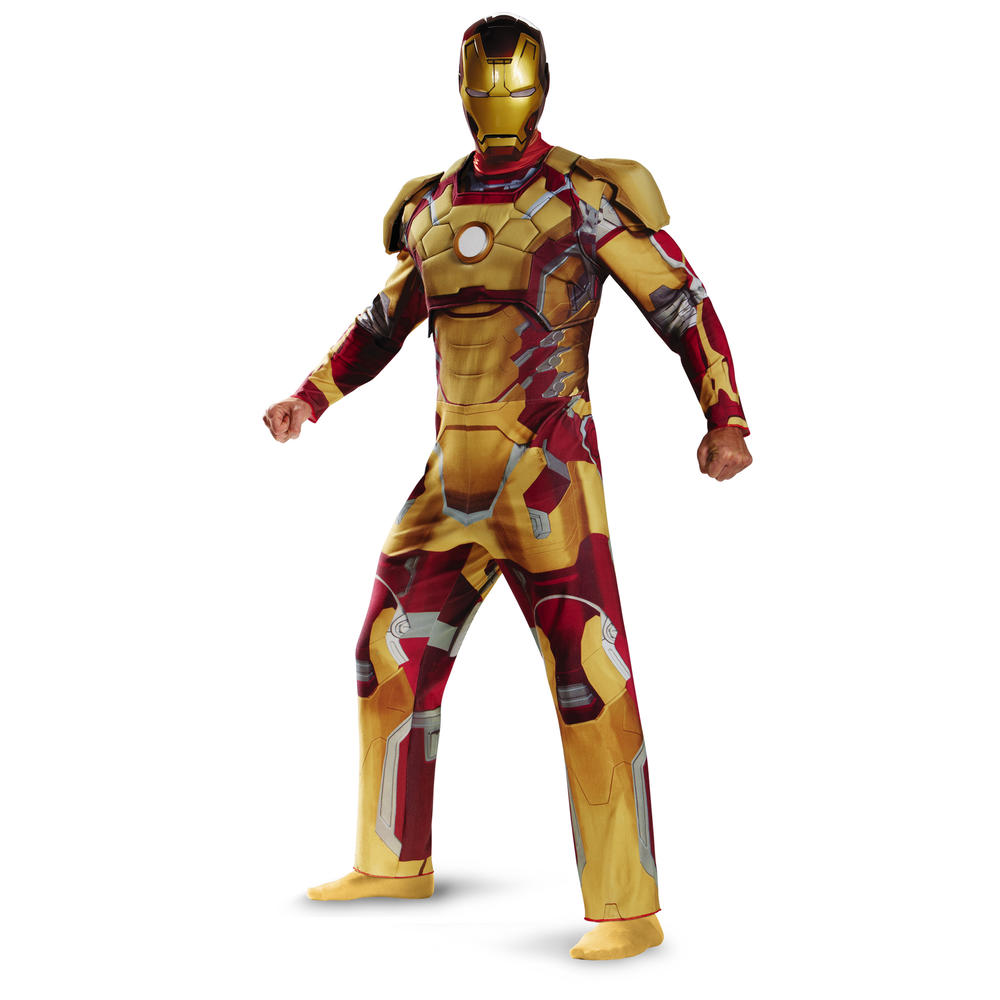Marvel Iron Man Mark 42 Deluxe Men Halloween Costume