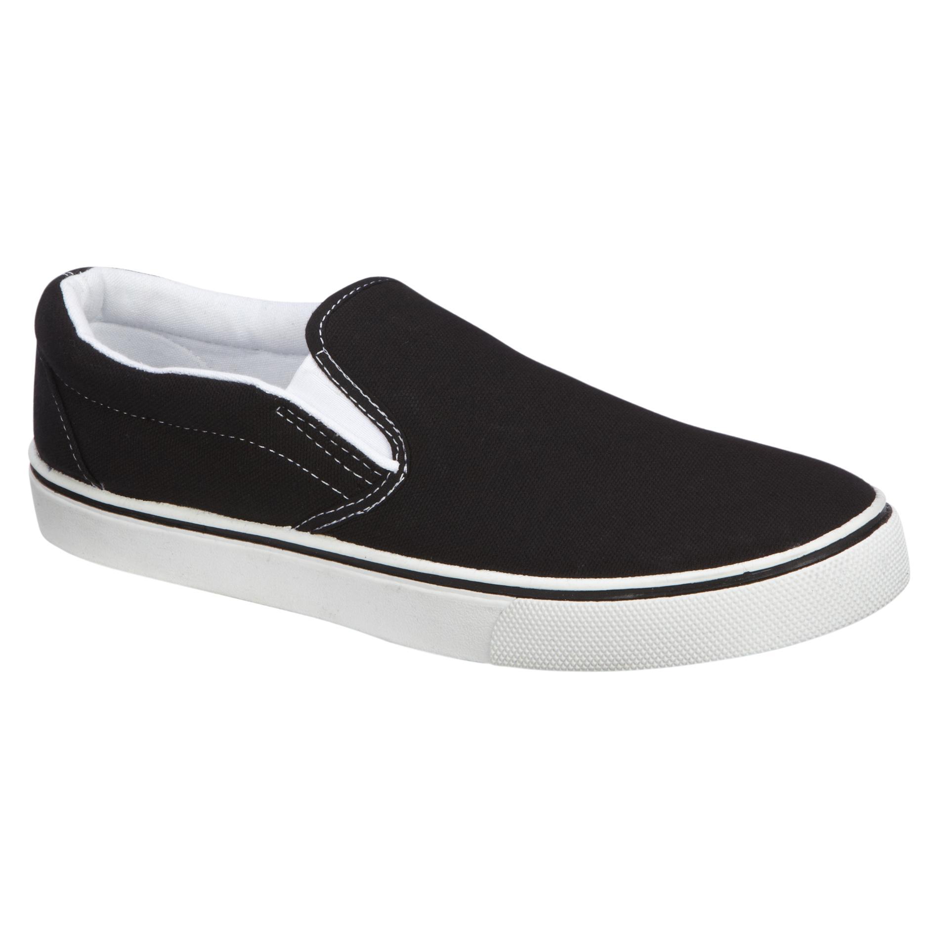 Men's Kaj Black White Casual Shoe: Comfortable Footwear from Kmart
