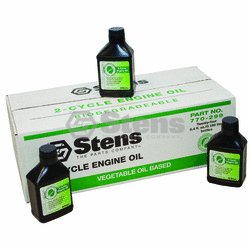 Stens 770-299 Bio-Mix 50:1 2-Cycle Engine Oil Mix / 6.4 Oz Bottles/24 Per Case