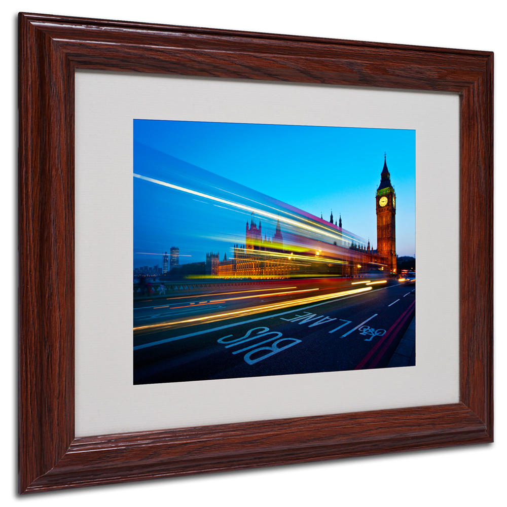 Trademark Global Nina Papiorek 'London Big Ben II' Matted Framed Art