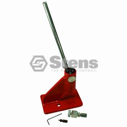 Stens 705-339 Bench Chain Breaker 1/4" To .404 Pitch  Replaceable punch    Cast iron body    Chain size 1/4 to .404 pitch    Moveable anvil