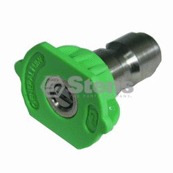 Stens 758-431 Quick Coupler Nozzle / 25 Degree  Size 3.5  Green