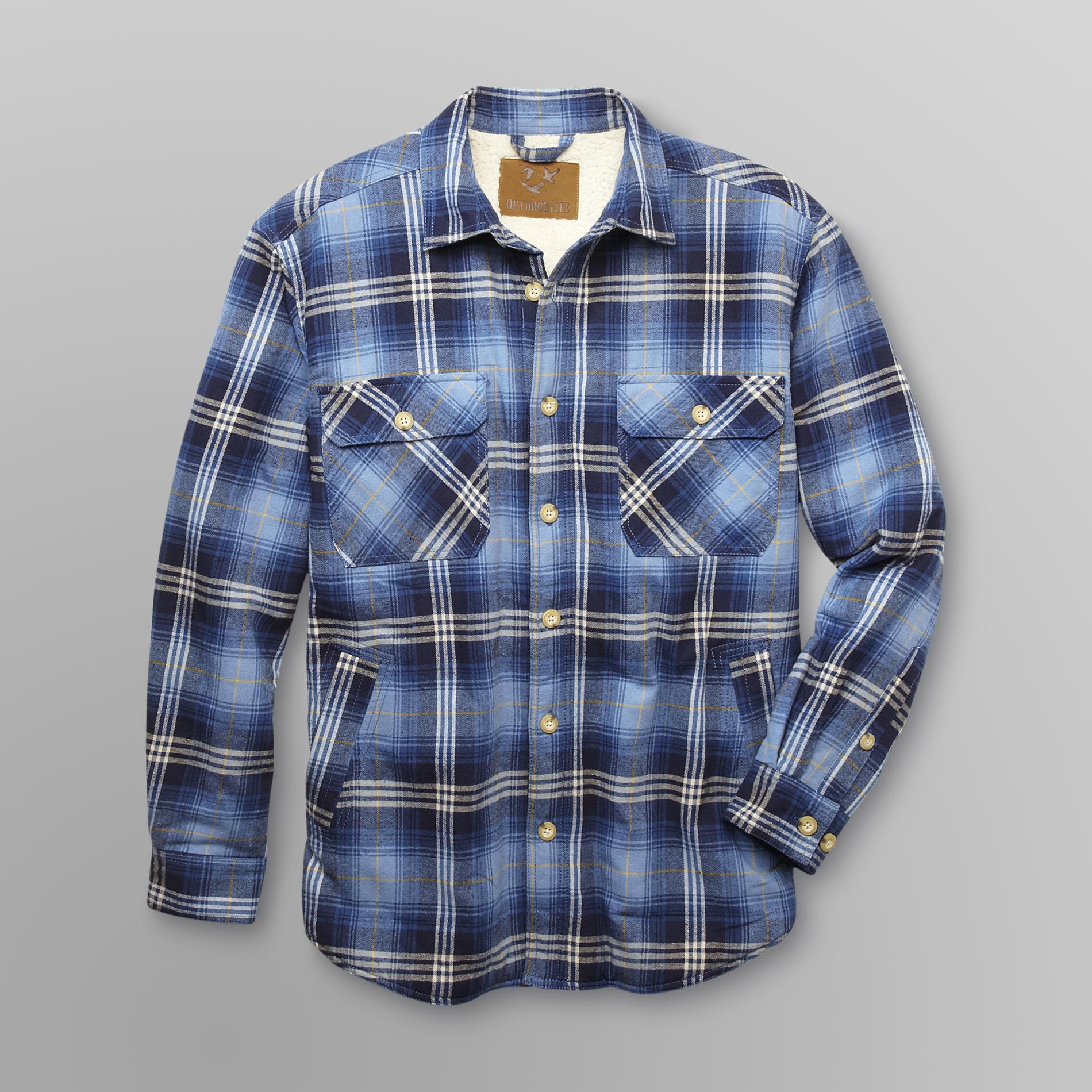Outdoor Life® Men's Flannel Shirt Jacket - Plaid