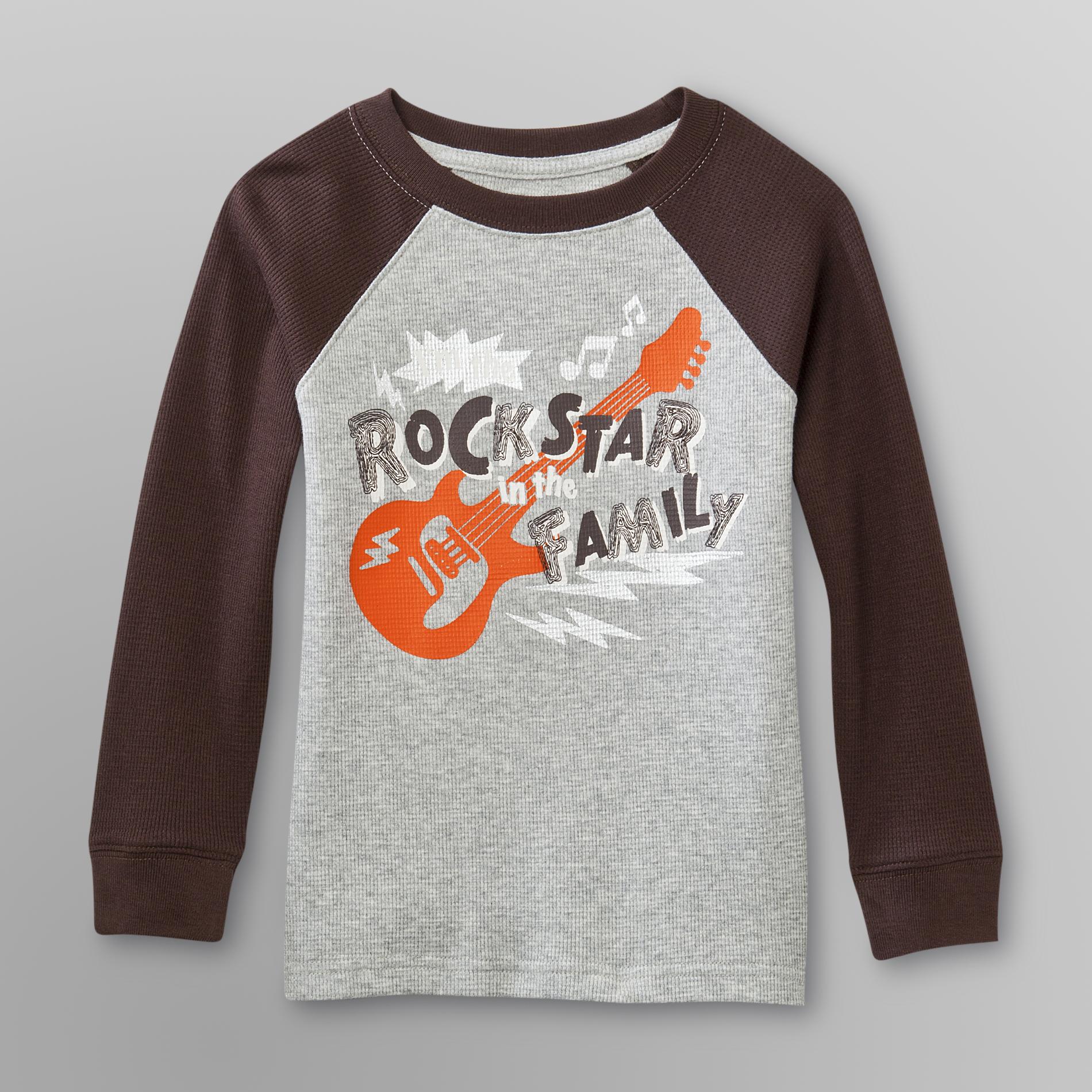 Toughskins Infant & Toddler Boy's Thermal T-Shirt - Rock Star