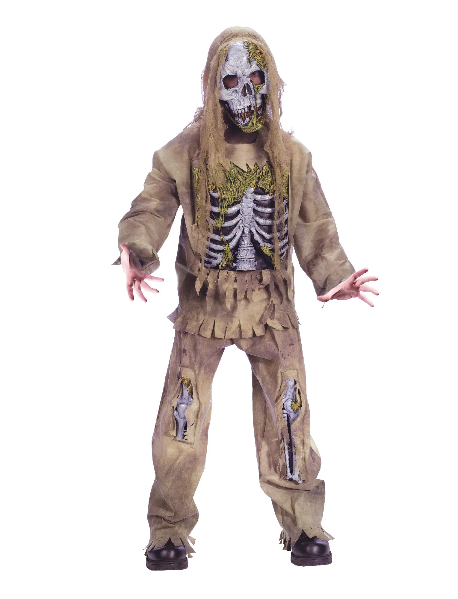 Totally Ghoul Skeleton Zombie Boys Costume
