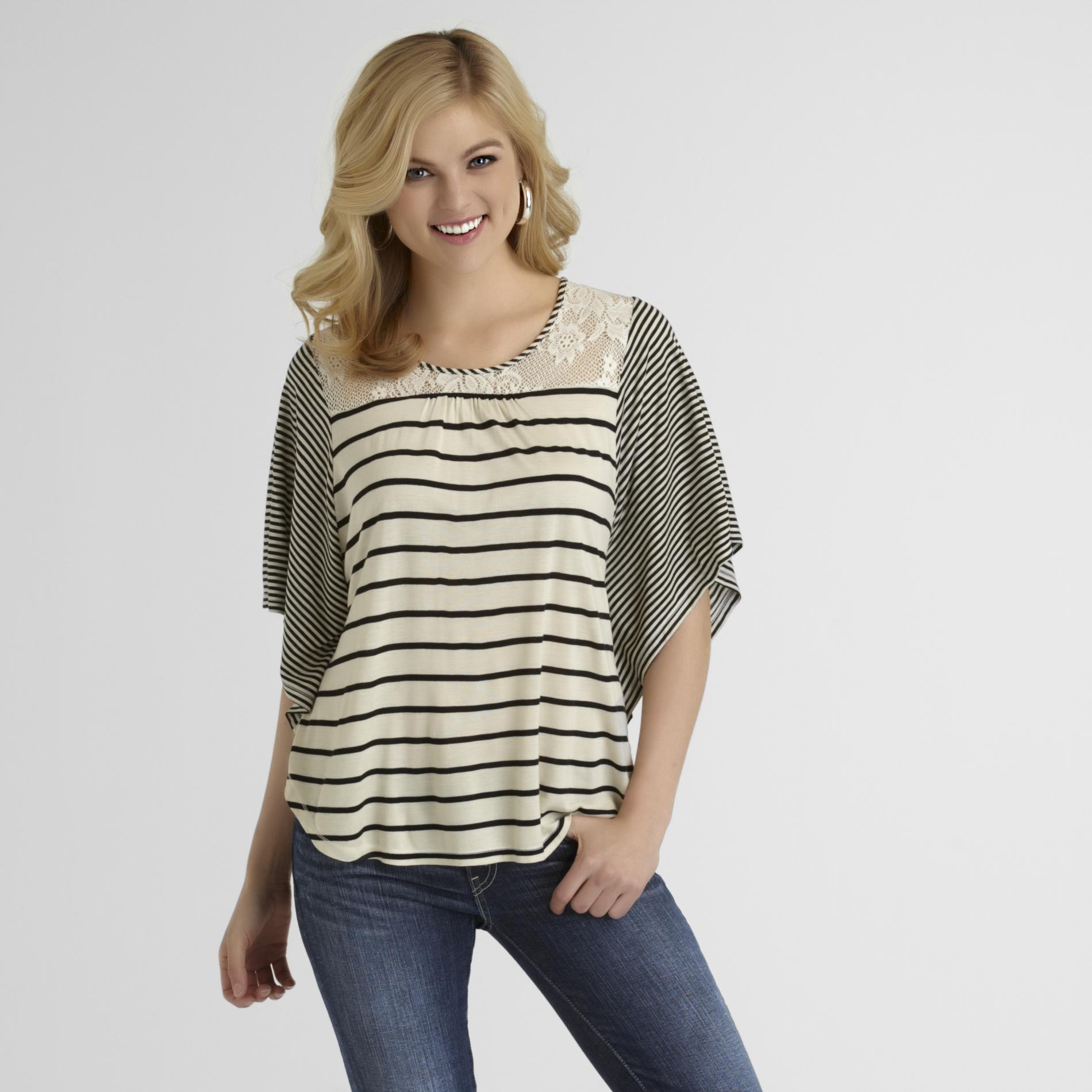 Route 66 Women's Circle Top - Striped