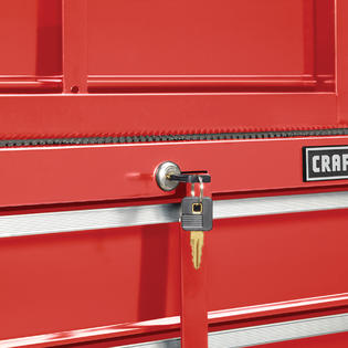 Craftsman 26 In 2 Drawer Standard Duty Ball Bearing Middle Chest Red
