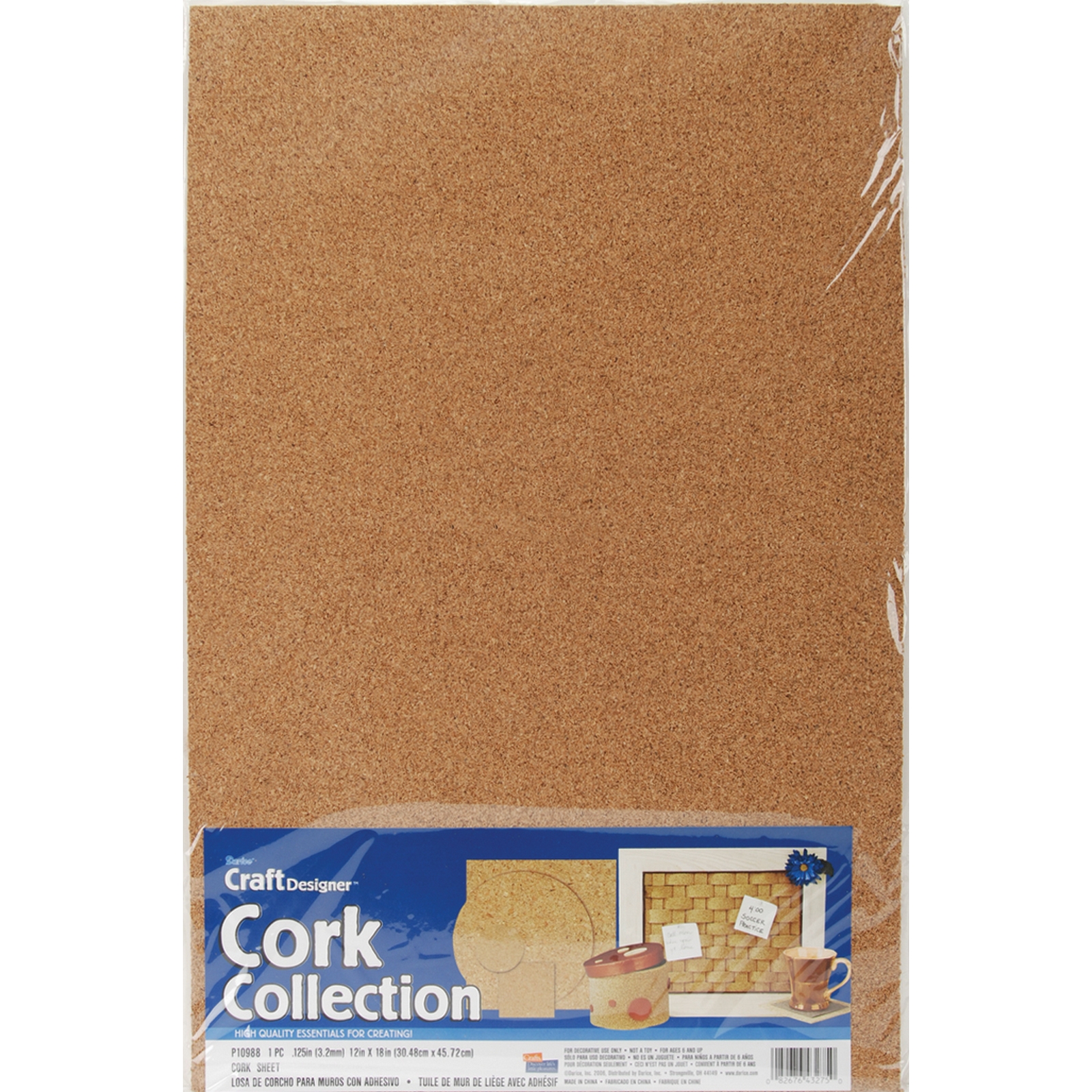 Cork Collection Sheet 12"X18"X.125"