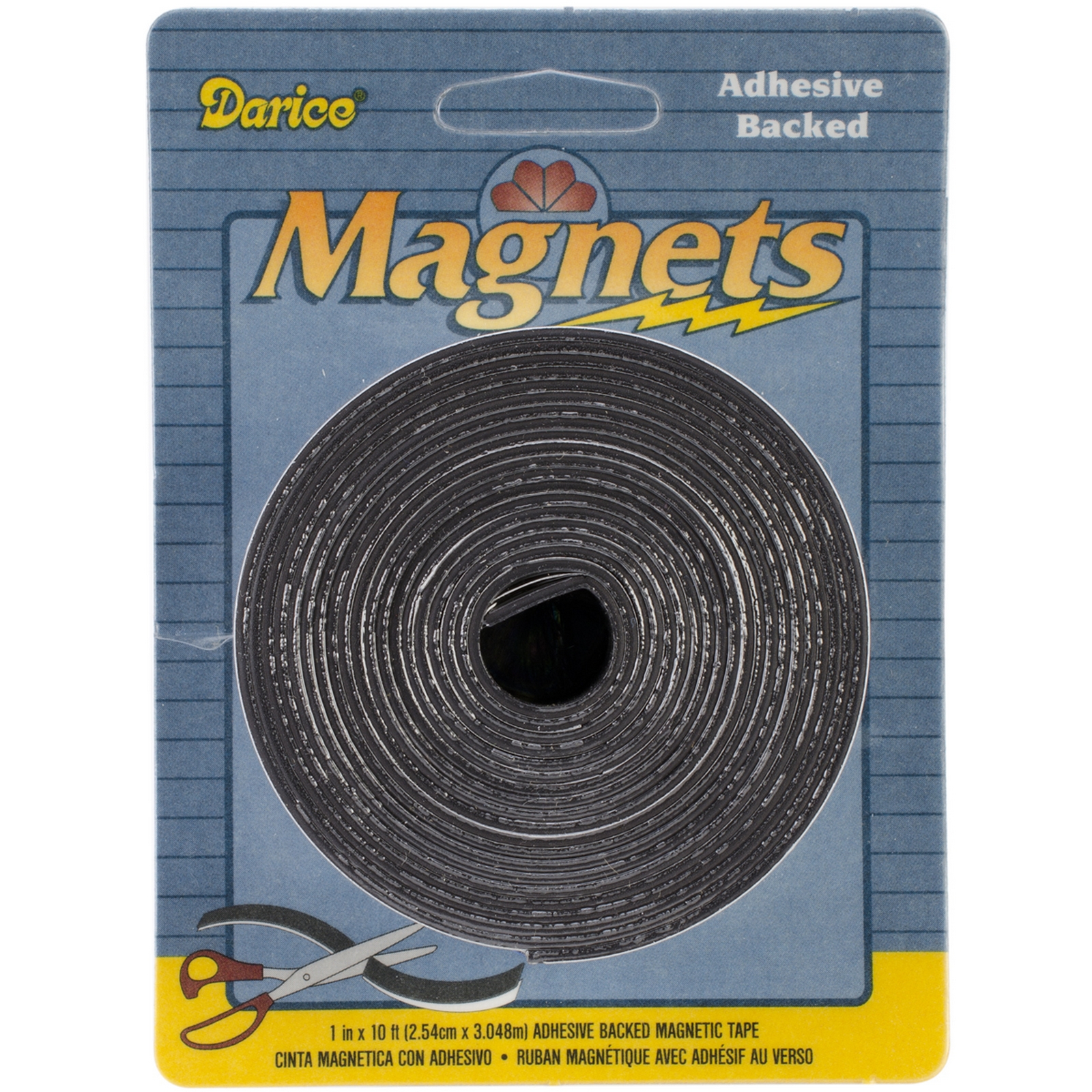 Sticky Back Magnet Roll 1"X120" 1/Pkg