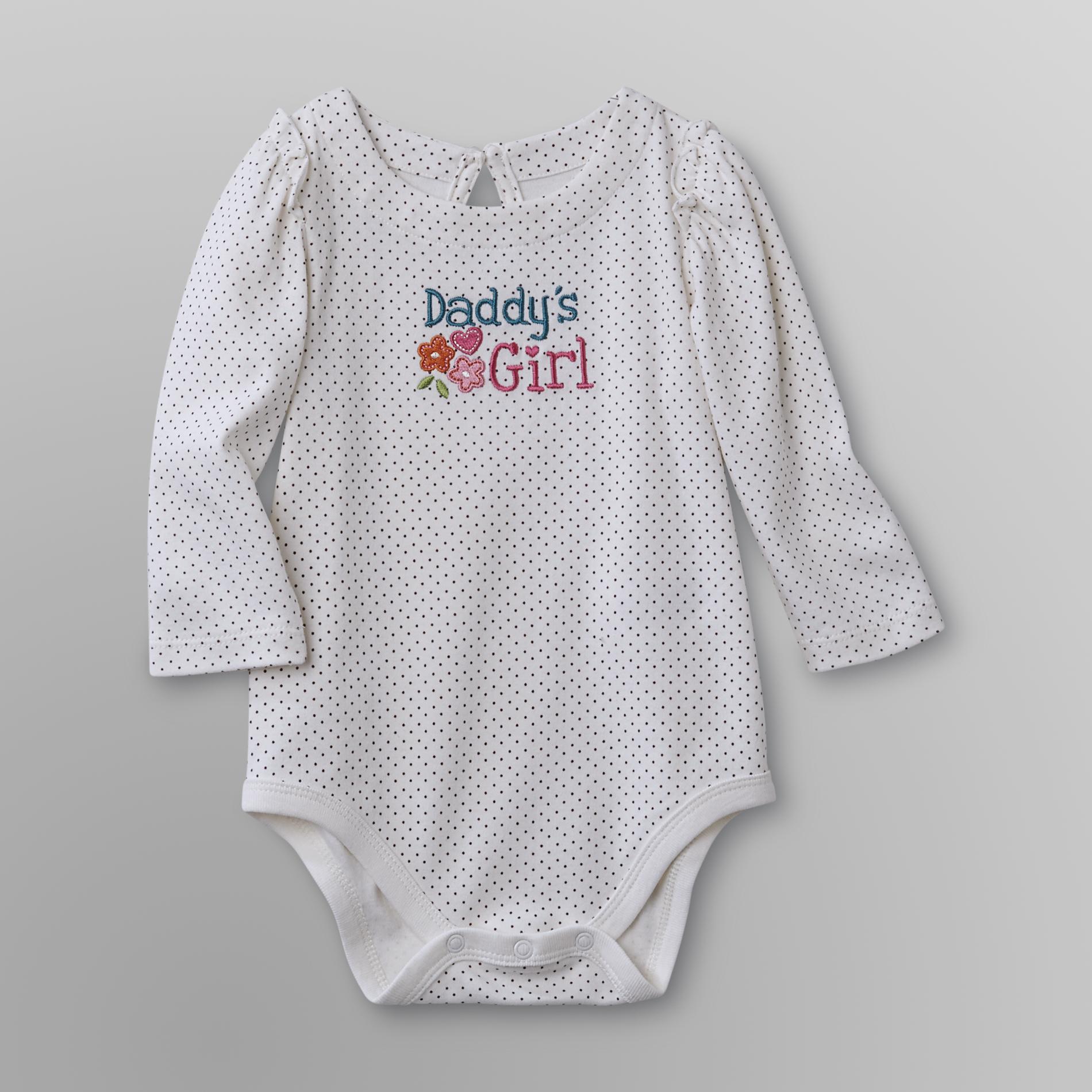 Little Wonders Newborn Girl's Bodysuit - Daddy's Girl