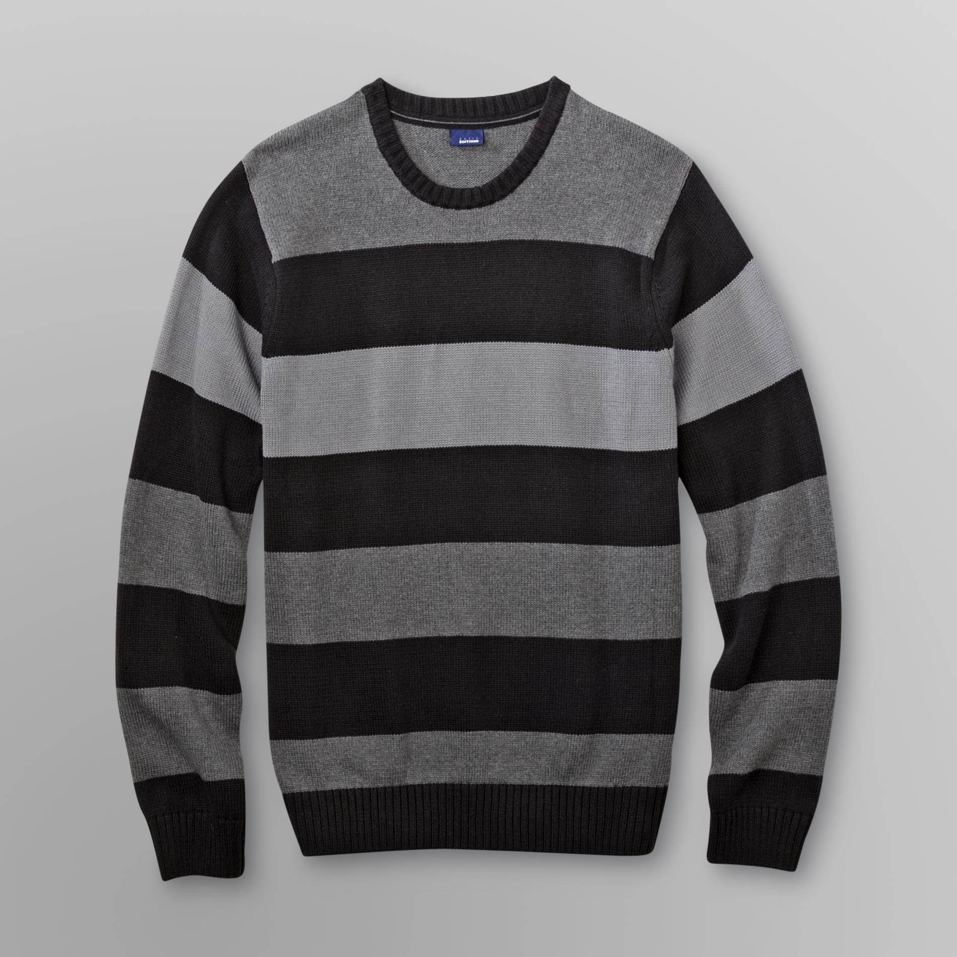 Basic Editions Men's Sweater - Striped