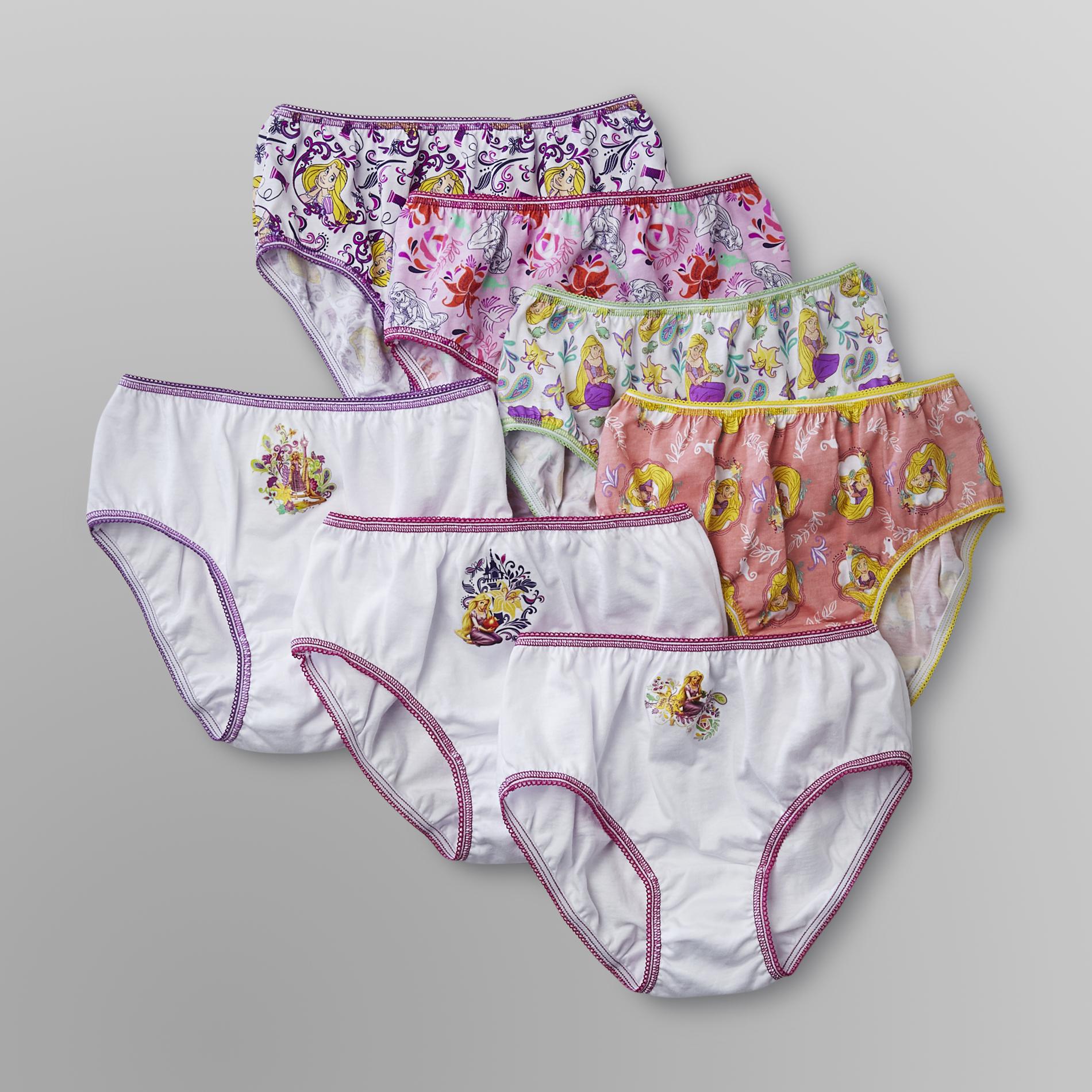 Disney Tangled Girl's 7-Pack Underwear