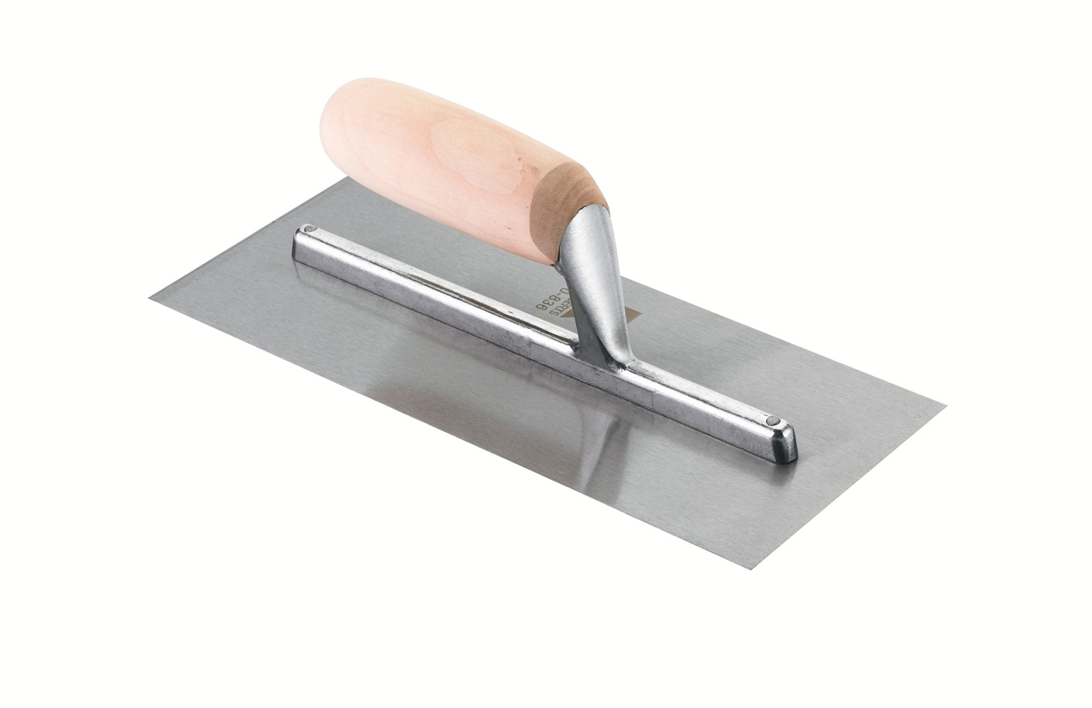 Roberts 11 in. x 4-1/2 in. Finishing and Plastering Trowel with Wood Handle and Polished Steel Blade