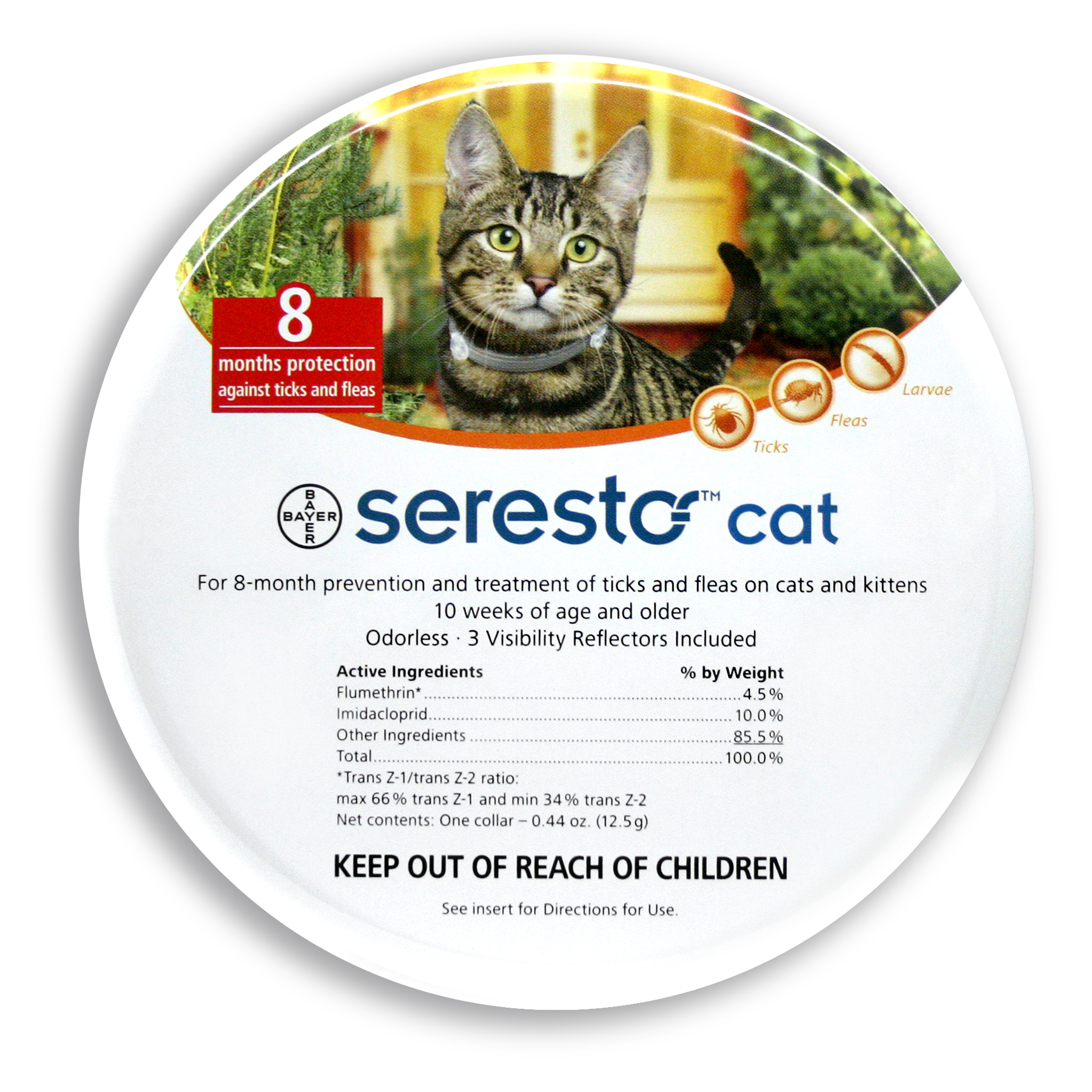 Seresto&#8482; Flea and Tick Collar for Cats