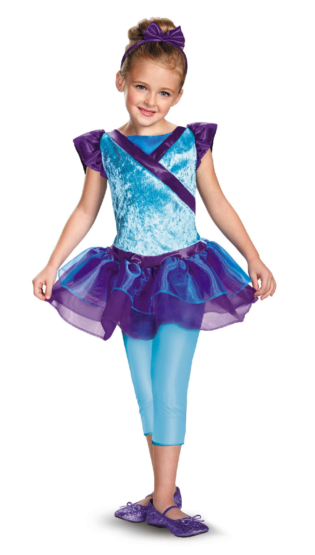Totally Ghoul Aqua Ballerina Girls Halloween Costume