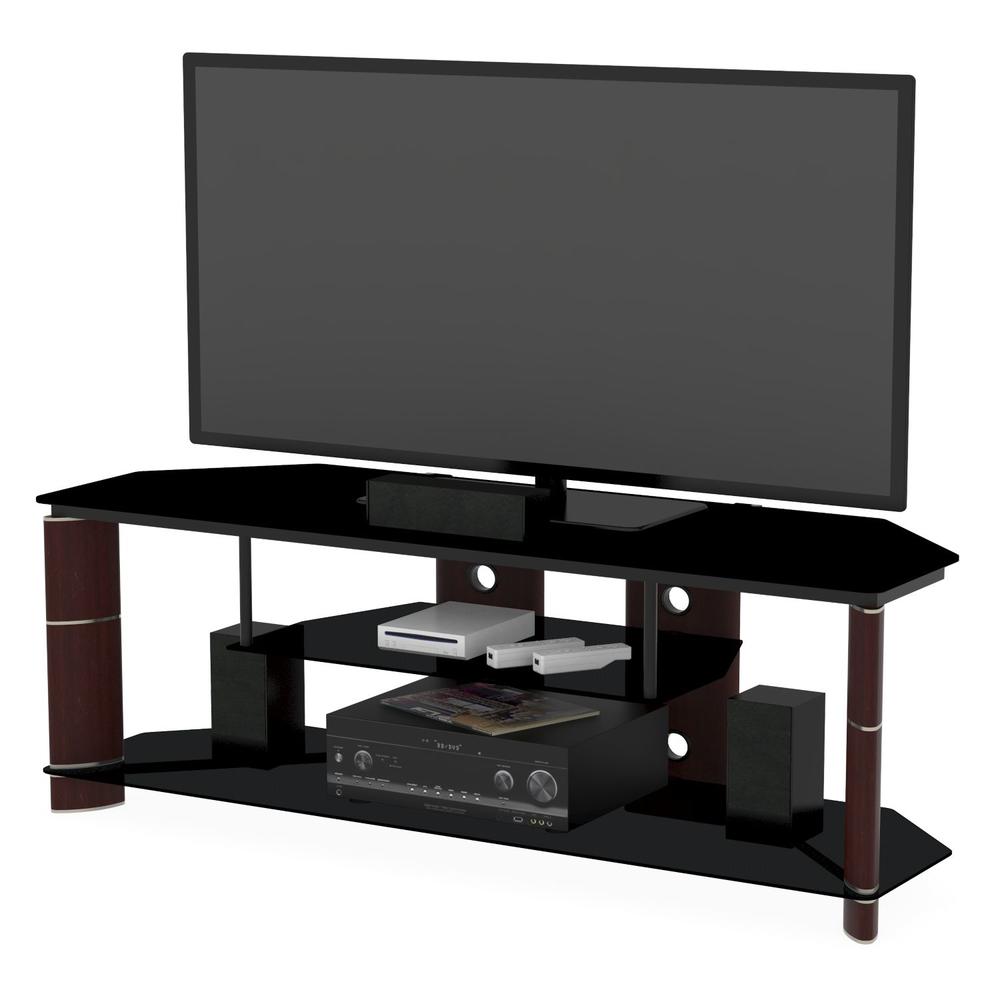 Bush Industries Bush Furniture Segments Collection Prestige Cherry TV Stand