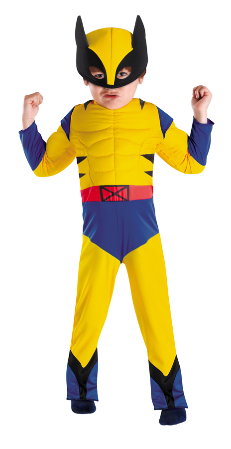 Toddlers Wolverine Muscle Halloween Costume